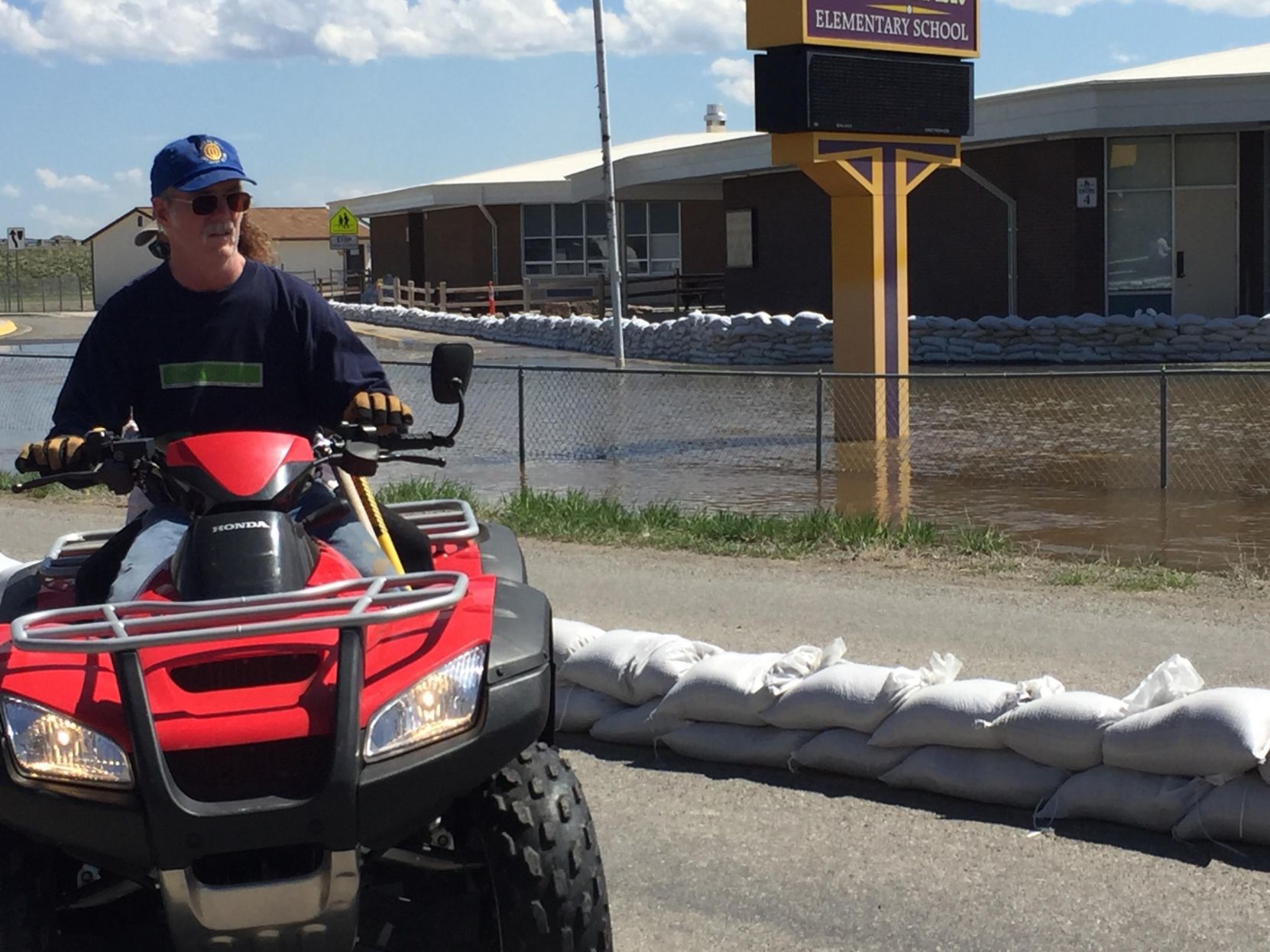 Flooding hits Rossiter Elementary School in the Helena Valley